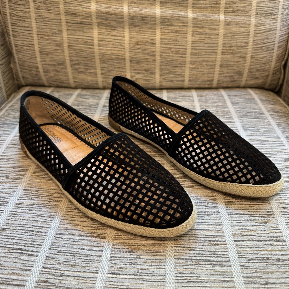 ADAM TUCKER | by Me Too Milo Black Suede Leather Loafers - Size 10 - NIB